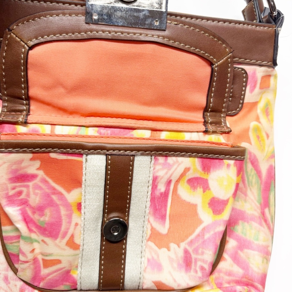 NEW Chaps Marcie Monterey Floral Crossbody Purse - Picture 4 of 12